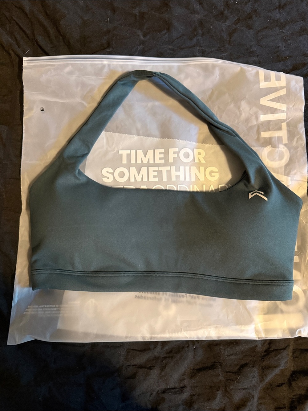 Oner Active Teal Scoop-Neck Sports Bra